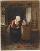 DD 037
<br/>
Zaandams interieur
<br/>
<em>Taanman, Jacob (1836-1923)</em>
